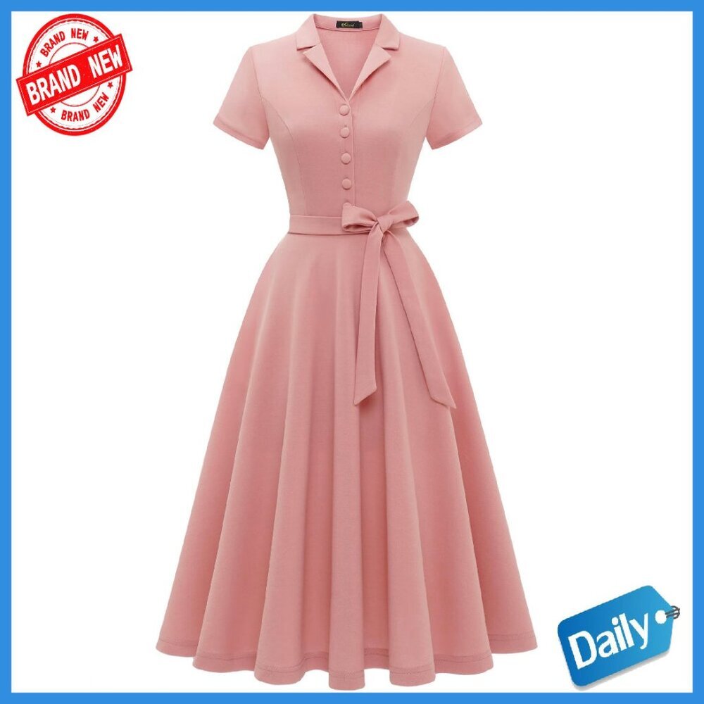 Vintage Tea Dress Girls Special Occasion A-Line Swing Skirt